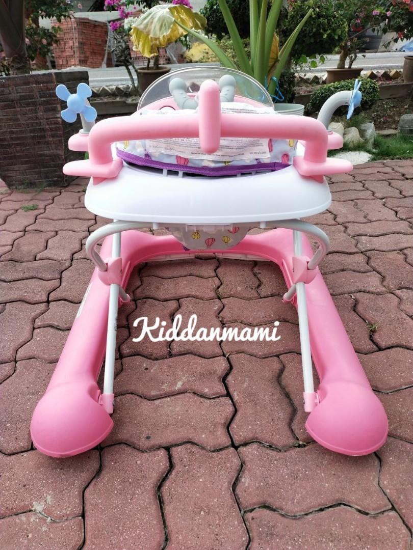 Mothercare 2in1 Plane Walker Pink