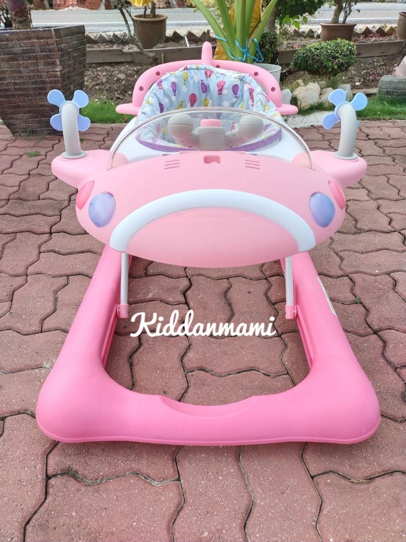 Mothercare 2in1 Plane Walker Pink