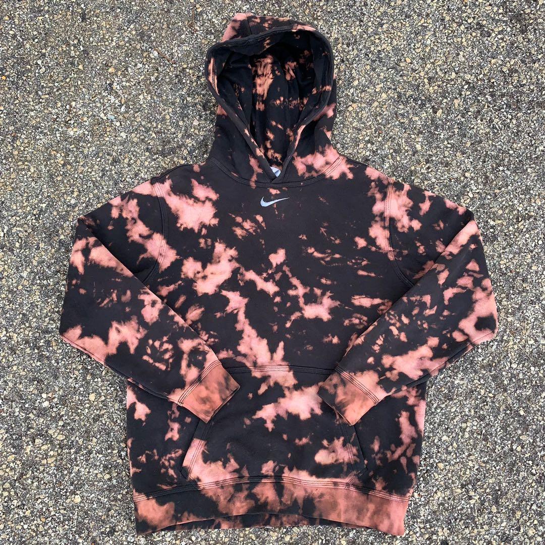 Nike hoodie tie dye sale