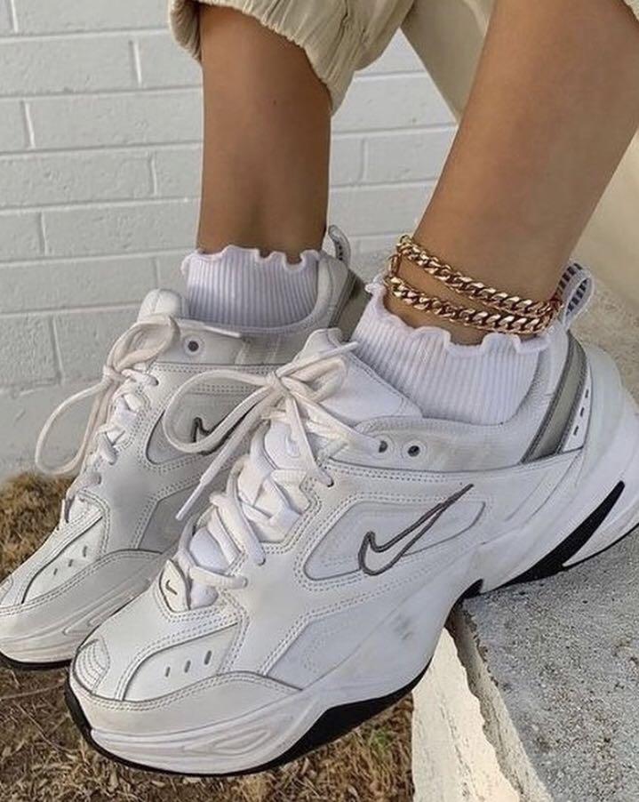 Nike M2k tenko chunky white sneakers Women s Fashion Footwear