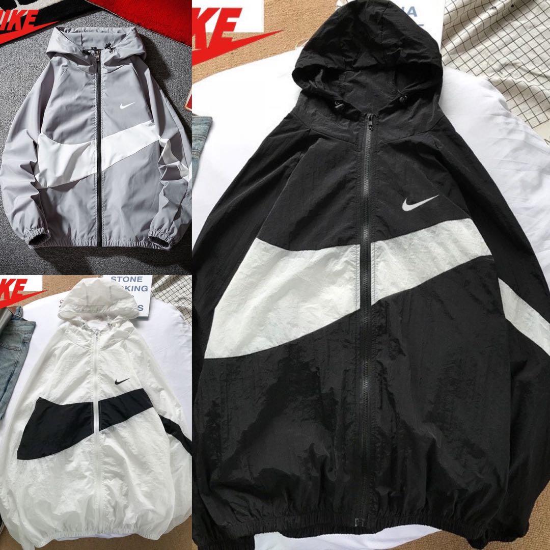 Hooded cardigan jacket discount coat windbreaker sportswear
