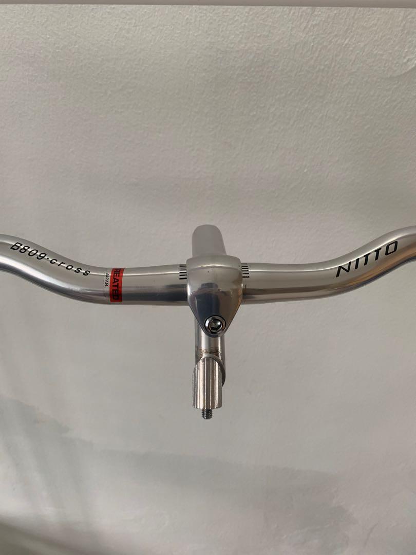 Nitto B809 Cross handlebar + Nitto NJ Pro AA (80)