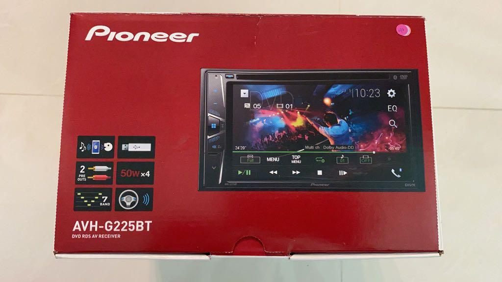 Pioneer Head Unit AVHG225BT, Car Accessories, Accessories on Carousell