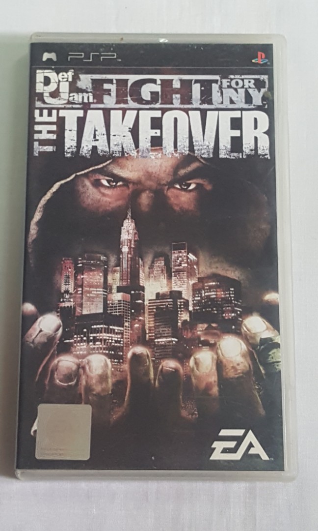PSP UMD GAMES Def Jam Fight For NY The Takeover, Video Gaming