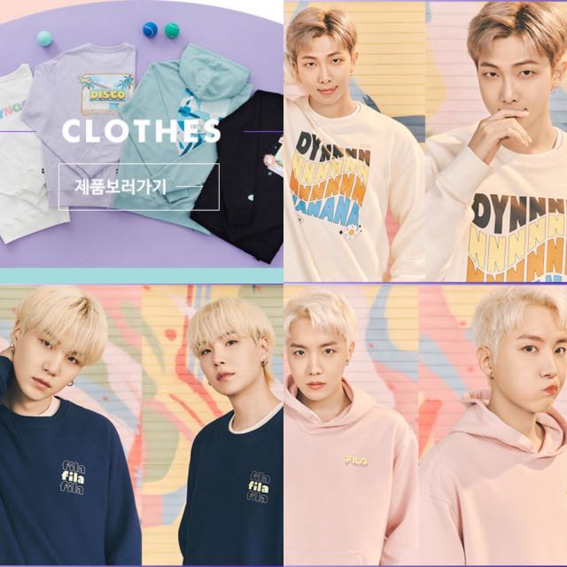 [PO] BTS x Fila Dynamite Collection, Hobbies & Toys, Collectibles 