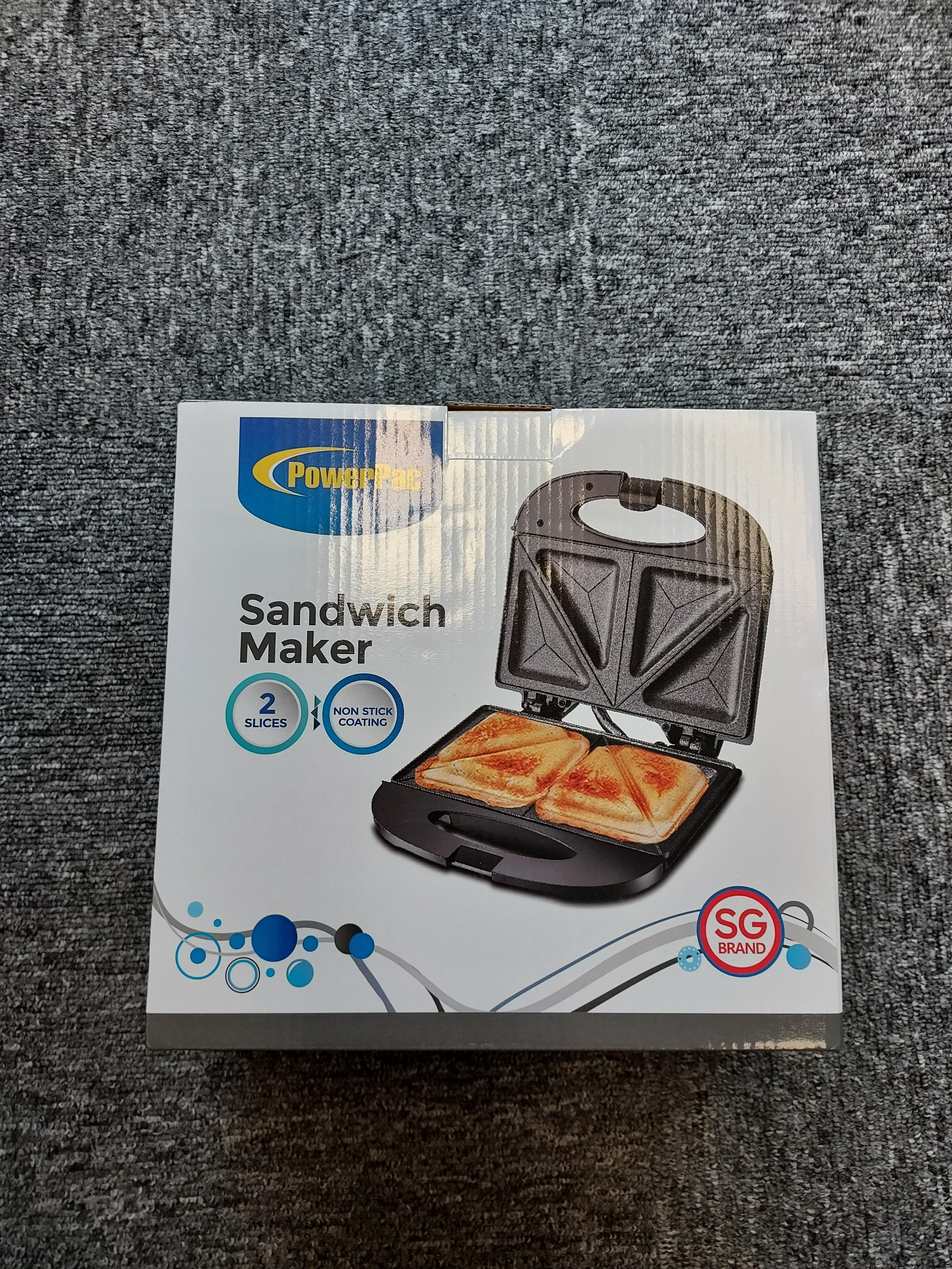 Powerpac sandwich maker, TV & Home Appliances, Kitchen Appliances, Ovens & Toasters on Carousell