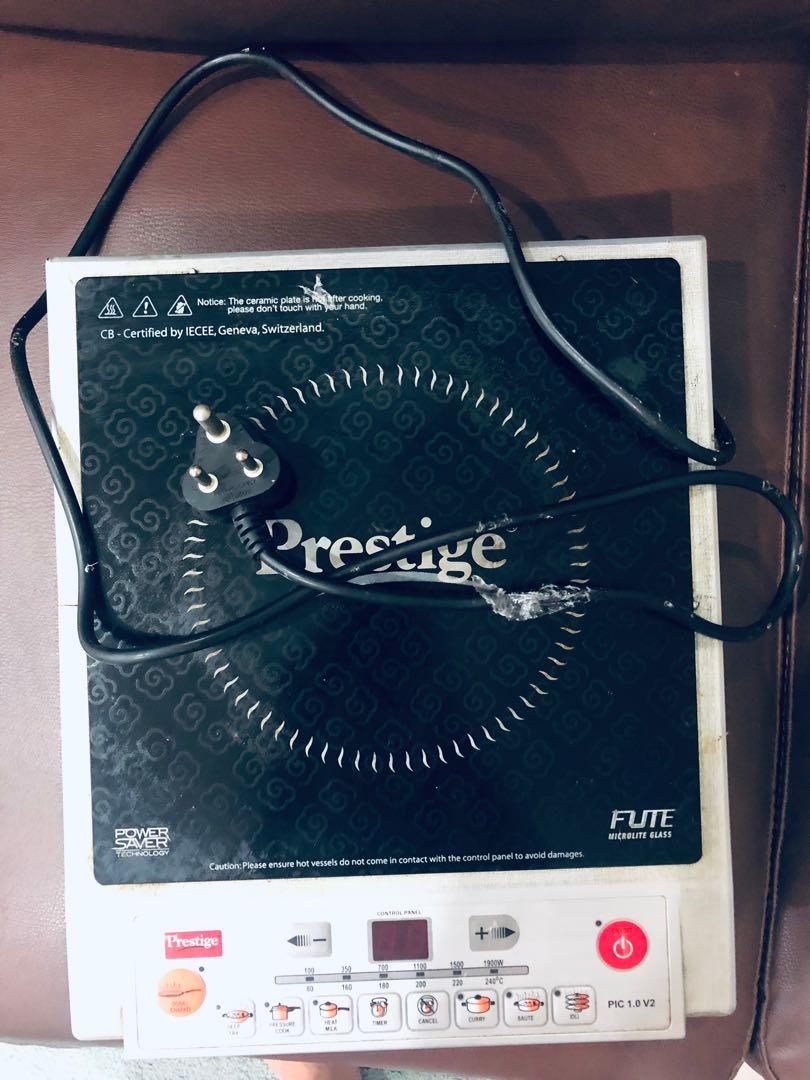 Prestige electric Induction Cooktop Black