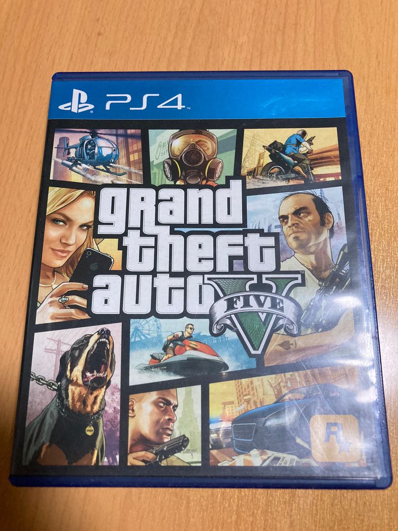 Ps4 Gta5 遊戲機 遊戲機遊戲 Playstation Carousell