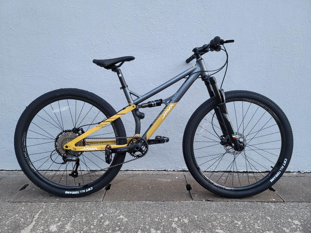 Ready Stock 2022 Java Furia MTB Full Suspension 27.5 29 Inches Magiclamp 123