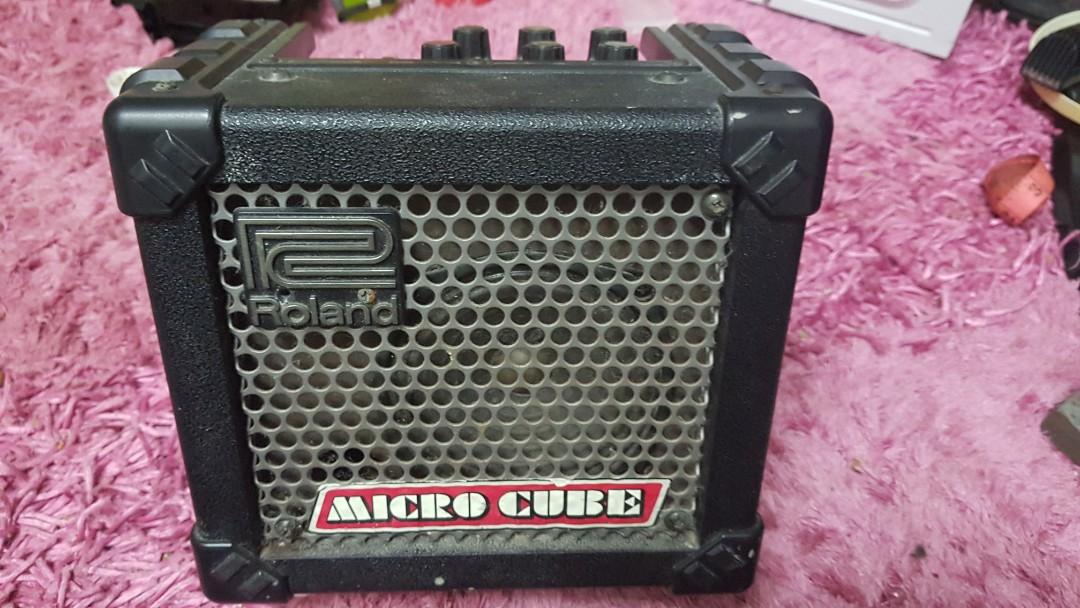 Roland Micro Cube Guitar Amplifier Hobbies Toys Music Media