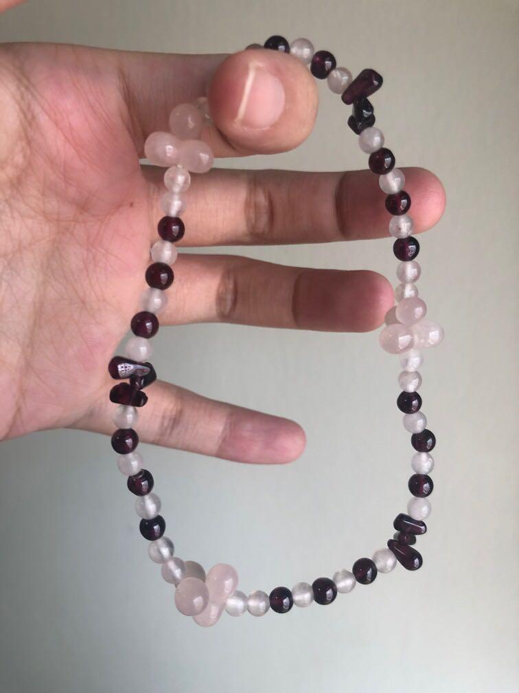 Garnet anklet clearance