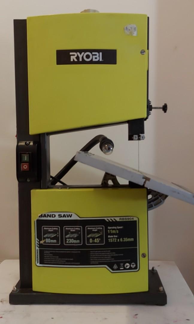 Ryobi Band Saw 220v 50hz and Miter Saw 7inches 18v Battery not included
