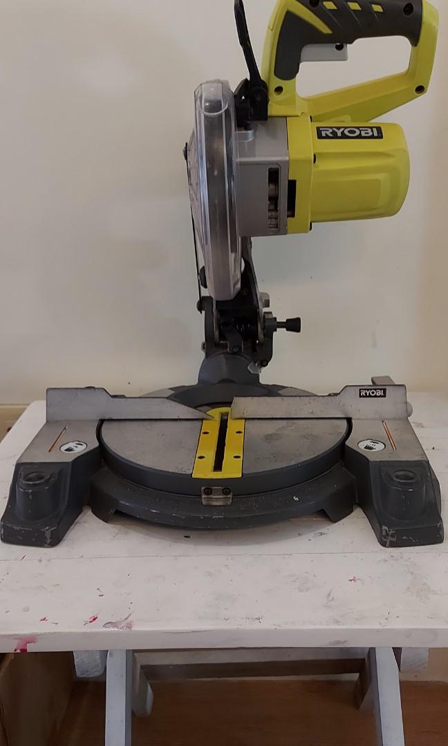 Ryobi Band Saw 220v 50hz and Miter Saw 7inches 18v Battery not included