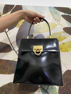 Salvatore Ferragamo 顶部提手 Kelly 包
