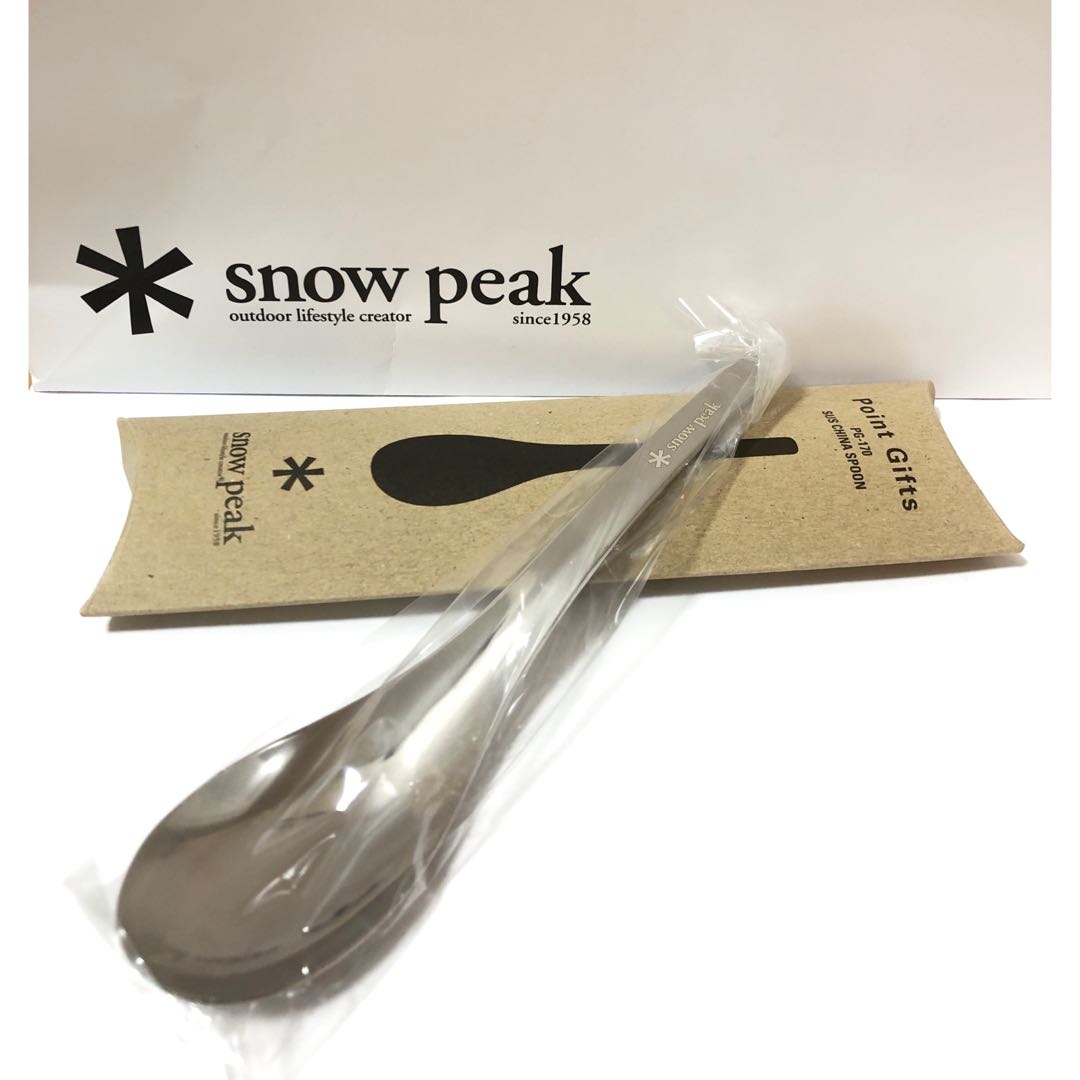 Snow Peak 日本製燕三条匙羹Stainless Steel Spoon PG-170, 運動產品