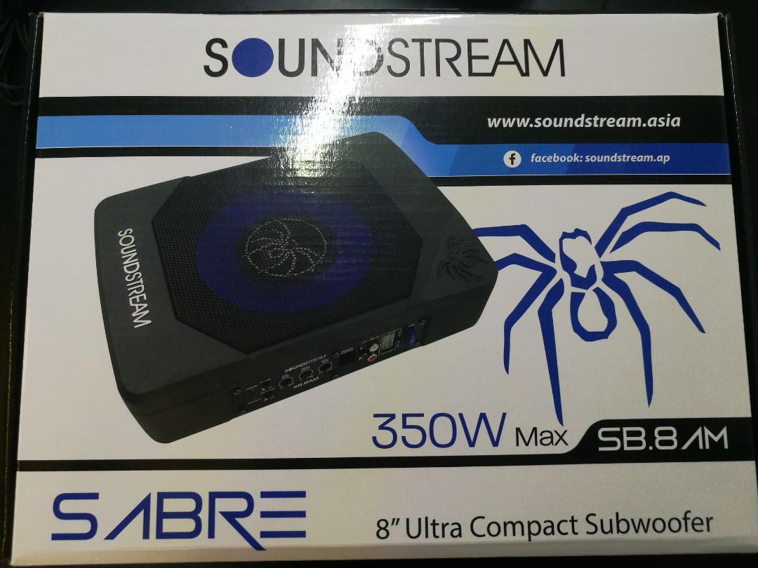 Soundstream super compact underwear active subwoofer