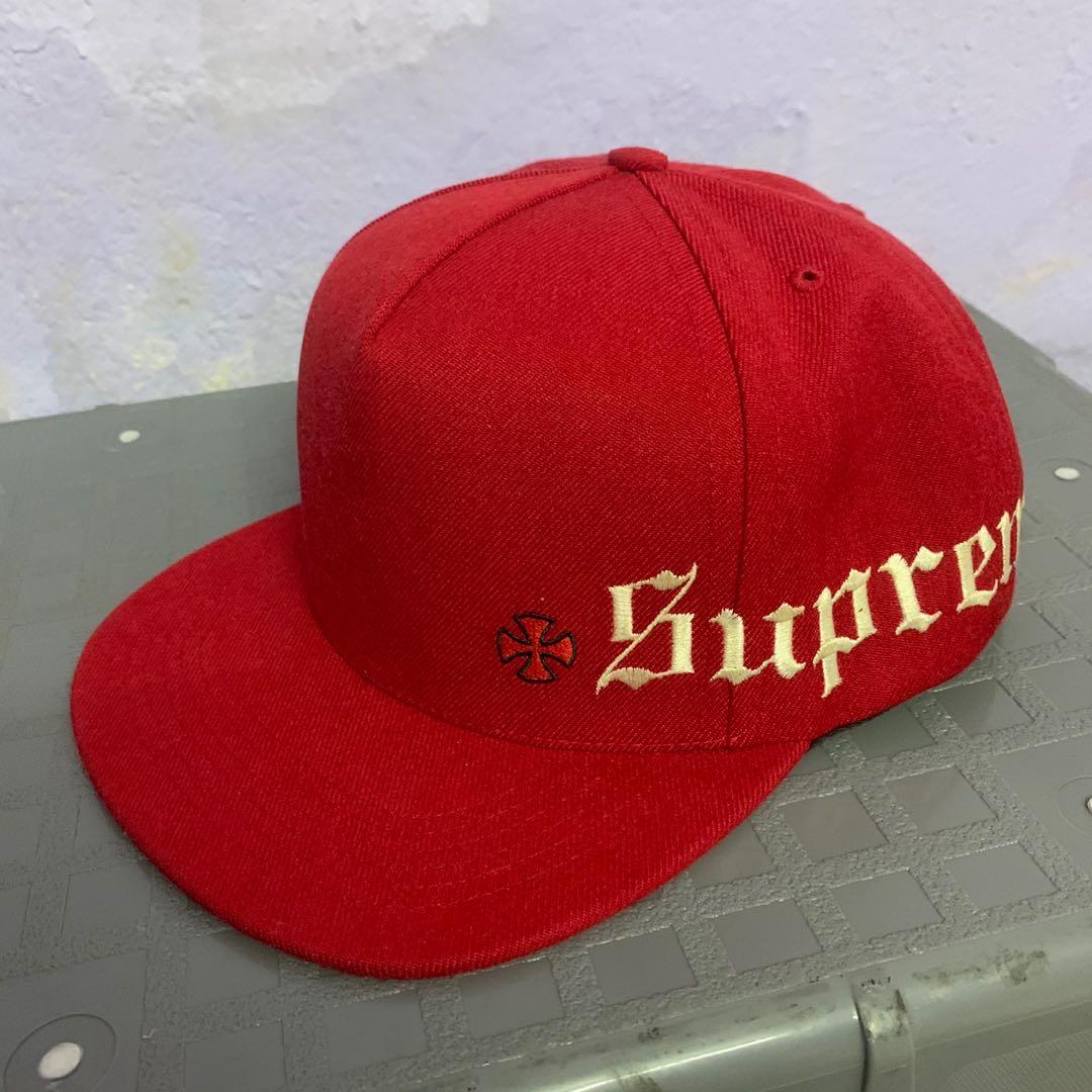 Supreme x independent Men s Fashion Watches Accessories Cap