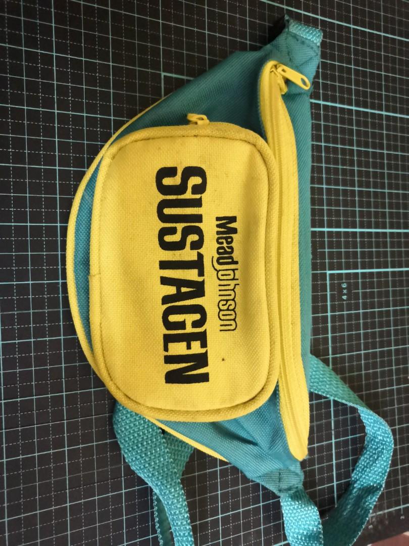 Sustagen mead Johnson pouch bag vintage, Men's Fashion, Bags, Belt bags