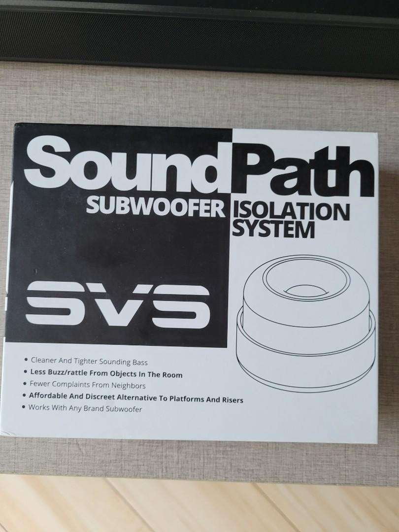 Svs soundpath subwoofer 超低音化震腳, 興趣及遊戲, 音樂、樂器& 配件