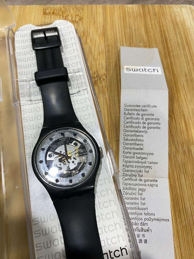 SWATCH Swatch Swiss Watch SR1130SW Black Men s Fashion Watches