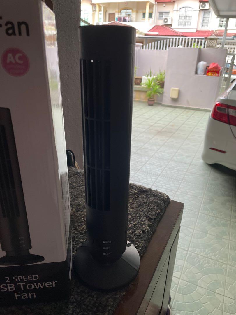 Table Tower Fan, Furniture & Home Living, Furniture, Tables & Sets on