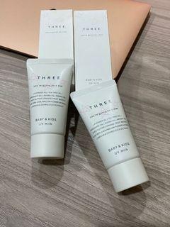 THREE 寶寶UV防護乳 50g SPF 30 PA+++
