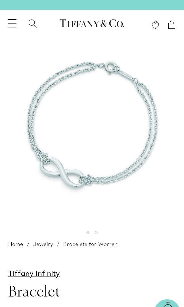 Tiffany Co Infinity Bracelet