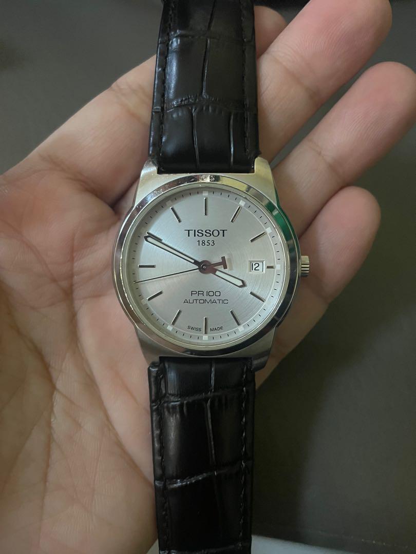 Tissot PR100 Automatic, Men's Fashion, Watches \u0026 Accessories, Watches on  Carousell