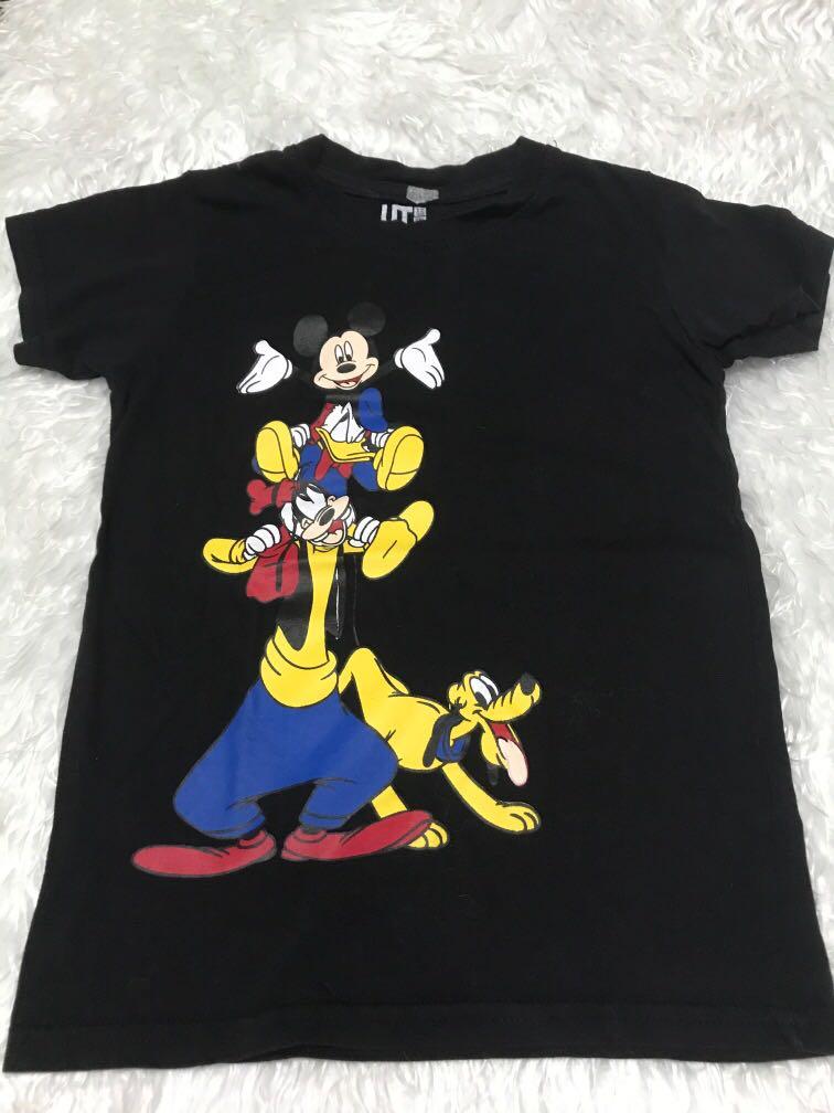 Uniqlo Disney Shirt For Boy Babies Kids Babies Kids Fashion On Carousell