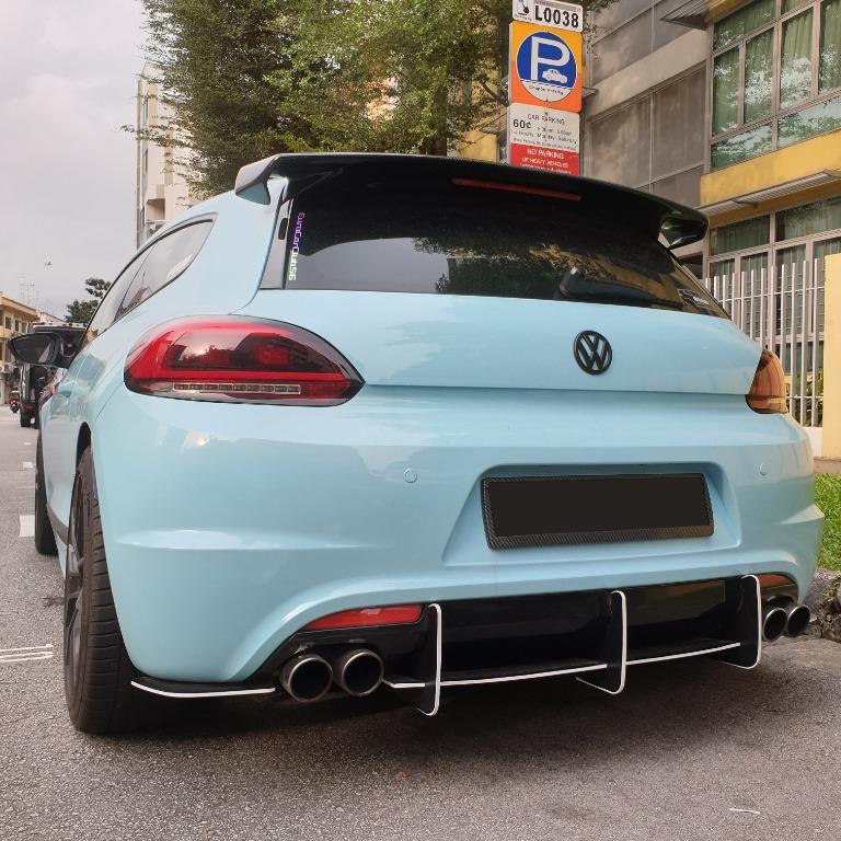 Scirocco 2025 rear diffuser