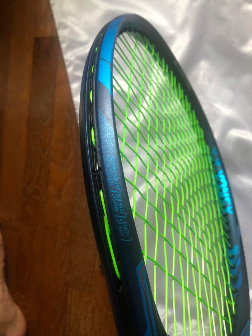 Yonex ezone98 2021 blue 305gram Solinco hyper G soft 115mm 50/44lbs grip  3.43/8 $205