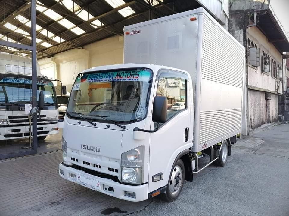 10ft ISUZU ELF 10Ft ALUMINUM CLOSED VAN 4JJ1 Engine Euro 4 Standard , Special Vehicles
