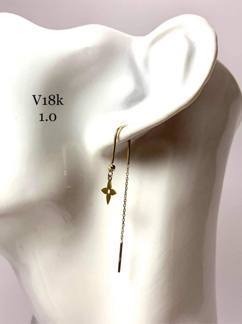 Lv tictac shop earrings