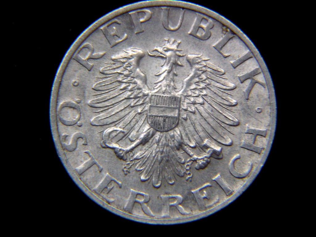 鋁幣-1947年奧地利共和國(Austrian Republic)大鷹徽葡萄飾紋2先令(Schilling)鋁幣, 興趣及遊戲, 收藏品及紀念品,  錢幣- Carousell
