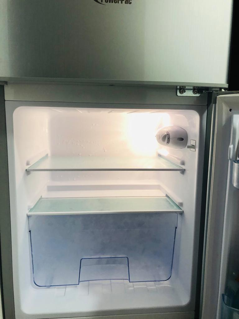 Powerpac 71L 2 Door Mini Bar Fridge with Freezer (PPF85), TV & Home