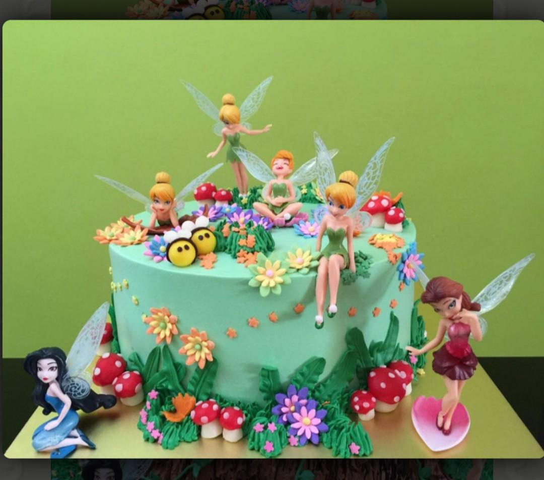 Tinkerbell Cake - CakeCentral.com
