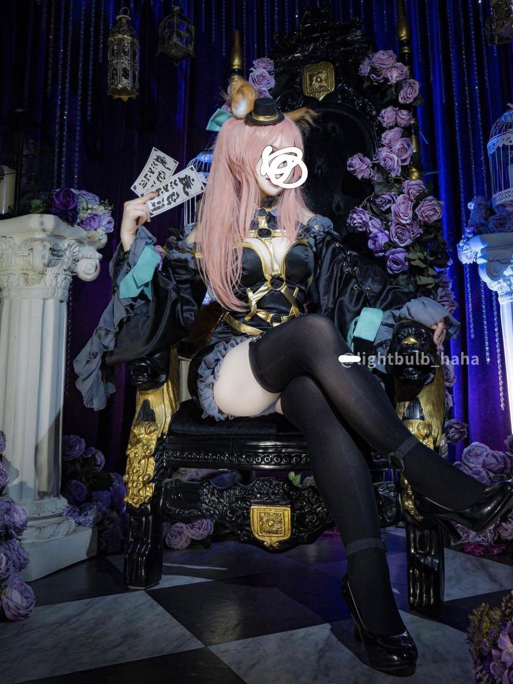 玉藻前漆黑魔術師fate Extra Cos 拘束服cosplay 服 女裝 連身裙 套裝 晚裝 Carousell