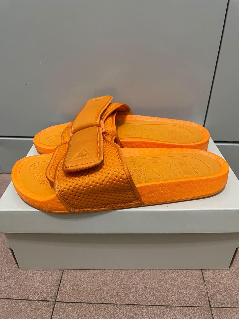 Adidas Pharrell HU Slides, Men's Fashion, Footwear, Flipflops and Slides on  Carousell