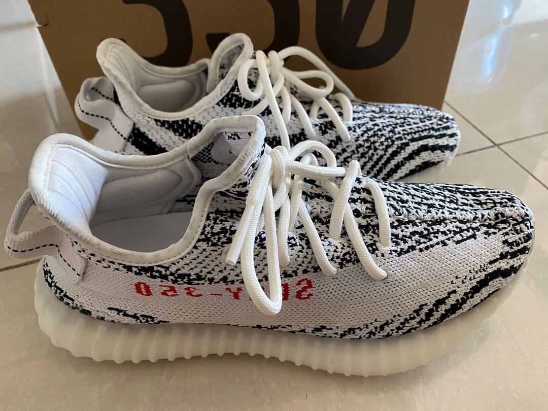 yeezy zebra womens sizing