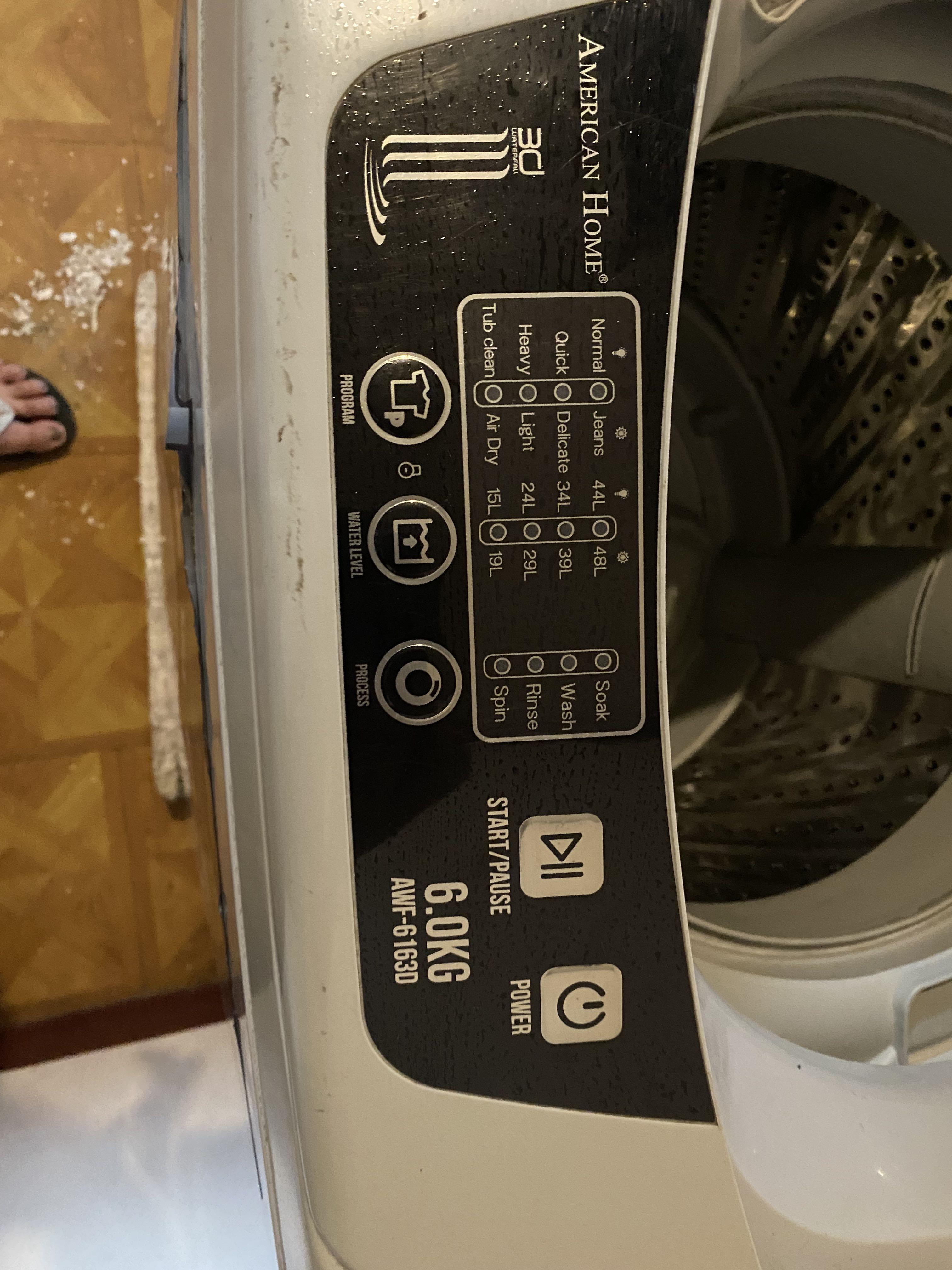 American Home Washing Machine Awf 6163d Tv Home Appliances Washing Machines And Dryers On Carousell