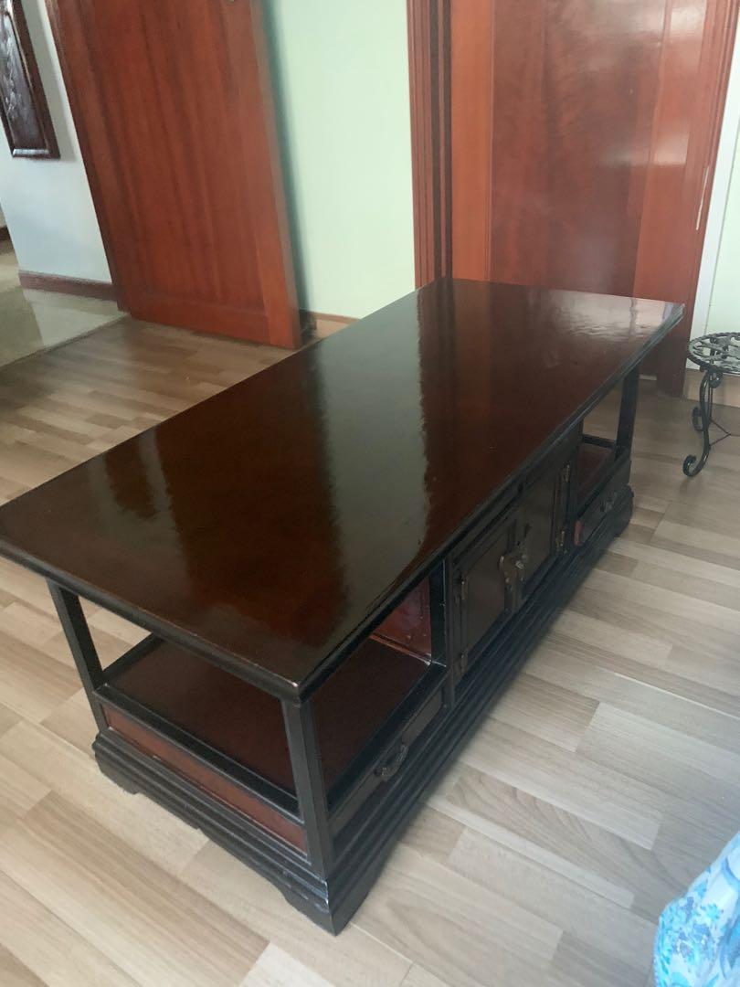 Antique Korean coffee table, Furniture & Home Living, Furniture