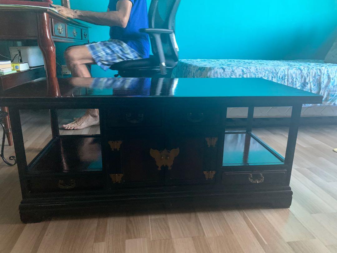 Antique Korean coffee table, Furniture & Home Living, Furniture
