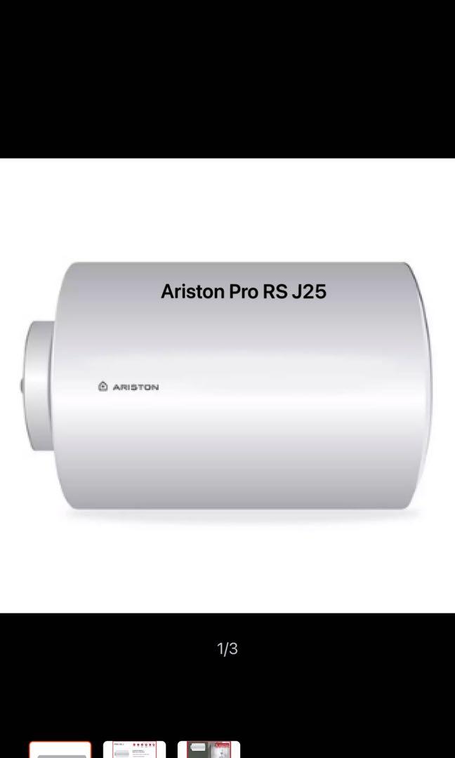 Ariston Storage Heater Pro RS J25, TV u0026 Home Appliances, Water Heater u0026  Instant Showers on Carousell