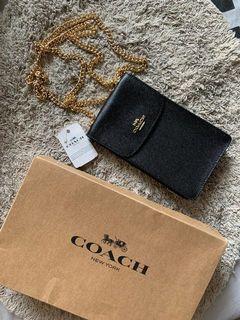 🔥B-Day SALE!🔥 Authentic Coach Chain sling mini bag with tag