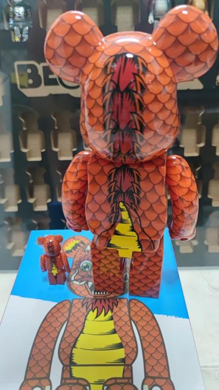 Bearbrick 400%+100% Steve Caballero 龍, 興趣及遊戲, 玩具& 遊戲類