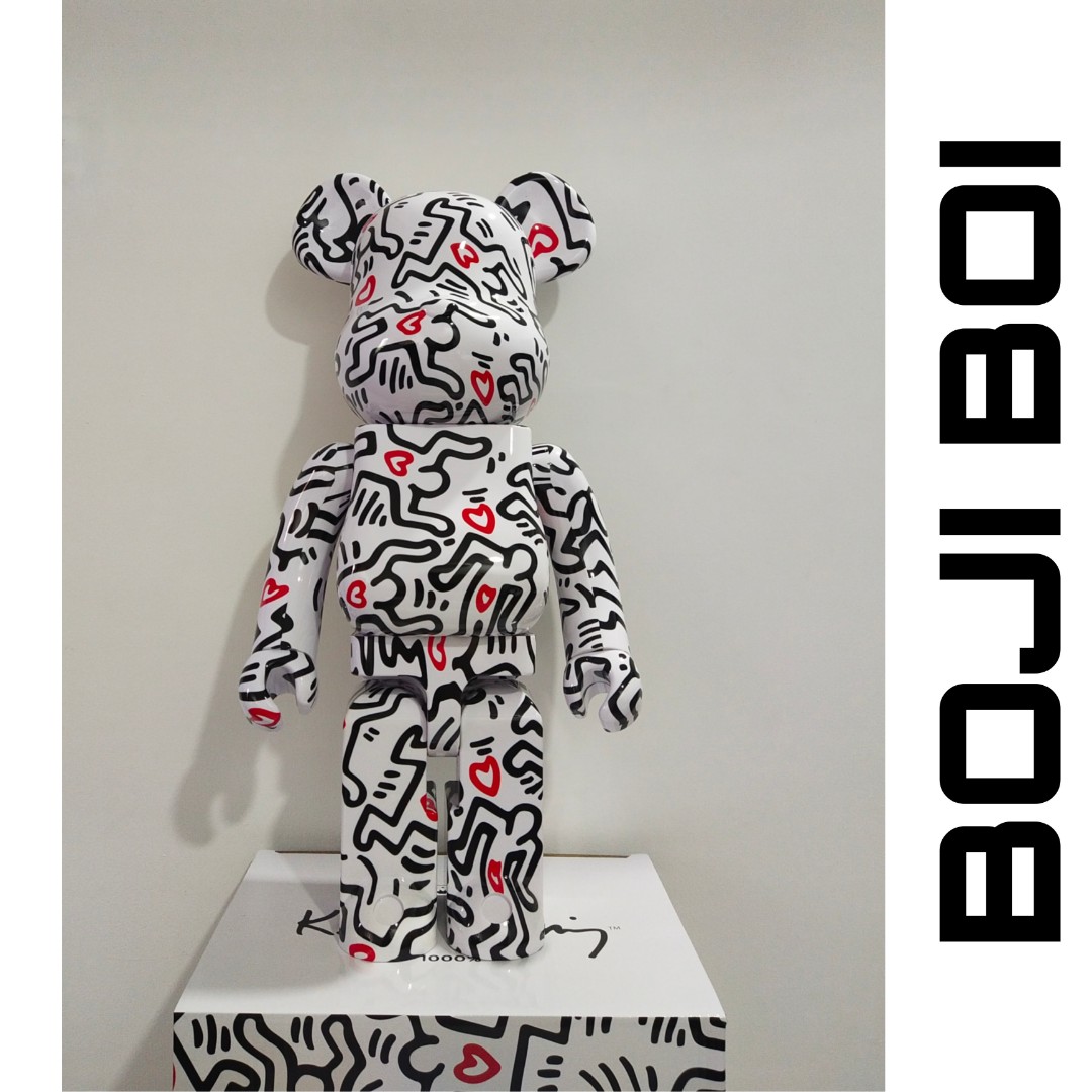 Bearbrick Keith Haring #8 1000% #SellFast, Hobbies & Toys, Toys