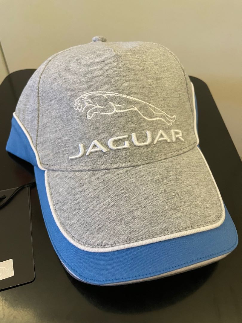 Grey Marl Genuine Jaguar Leaper Logo Cap 