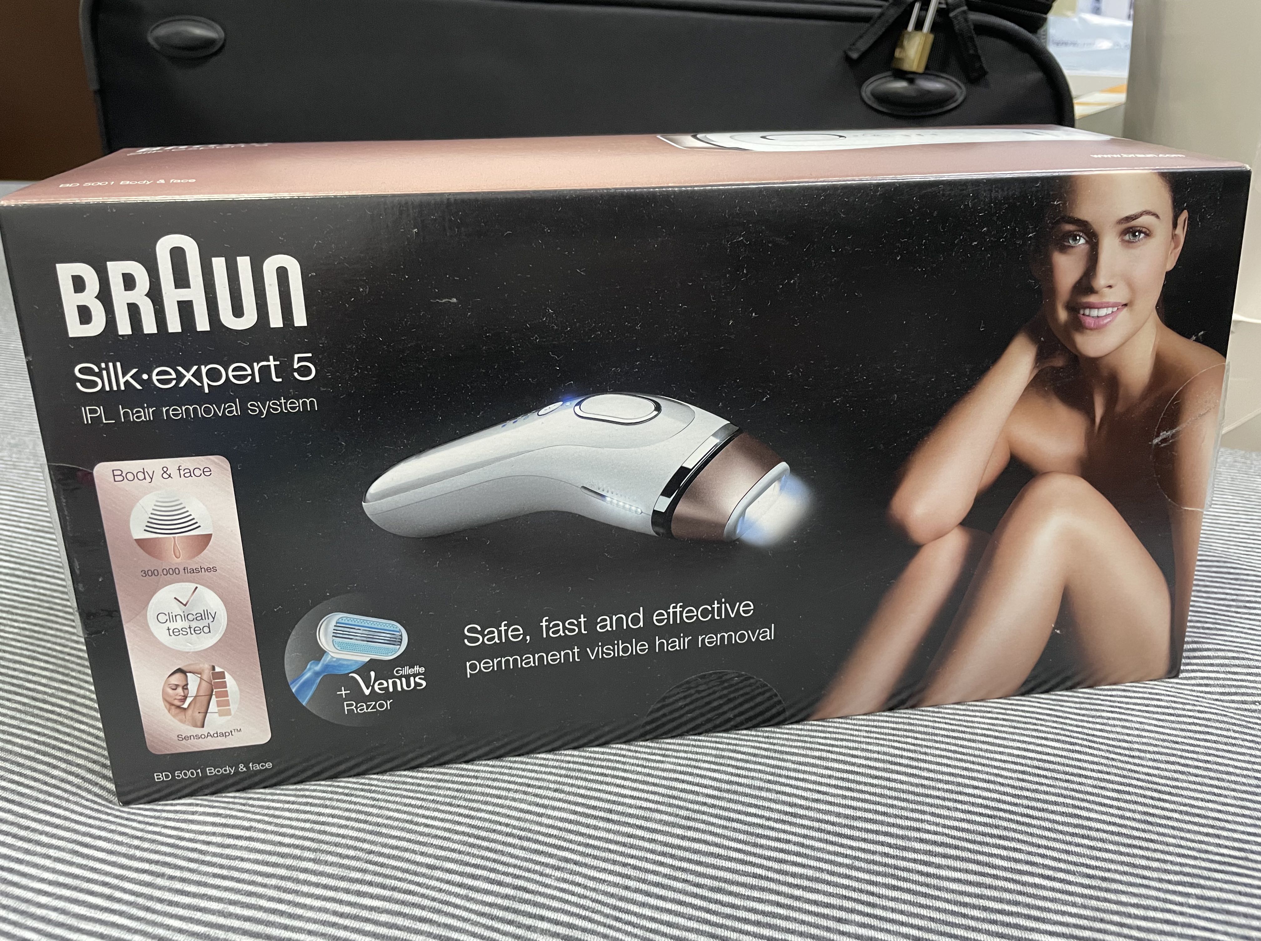 BRAUN IPL hair removal system, Beauty & Personal Care, Hair on Carousell