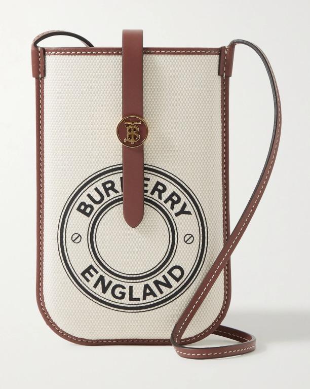 Burberry logo 2025 graphic crossbody bag