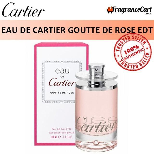 Eau de cartier 2025 goutte de rose